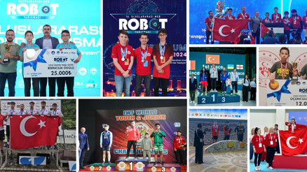 Uluslararası yarışmalarda 272 madalya