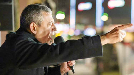 Özgür Özel: geçim yoksa seçim var