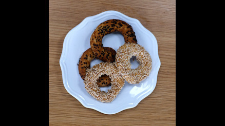 Glutensiz kandil simidi