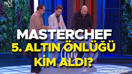 MASTERCHEF 5. ALTIN ÖNLÜĞÜ KAZANAN İSİM Dün akşam (26 Aralık) MasterChef altın önlüğü kim giydi, hangi takım kazandı