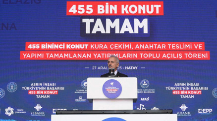 Bakan Uraloğlu, Hatayda konuştu: Geleceğimizi hep birlikte inşa ediyoruz