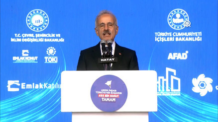 Bakan Uraloğlu: Bu kadim şehri tekrar ayağa kaldırmaya çalıştık ve kaldırdık çok şükür