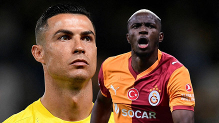 Osimhen, Ronaldoyu solladı