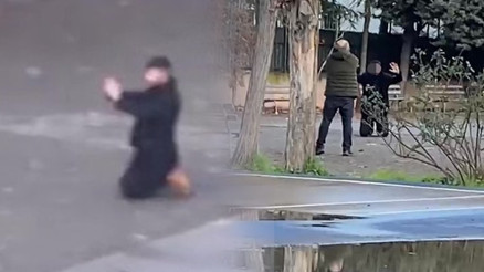 Lisede baba dehşeti Kızını rahatsız ettiği iddiasıyla öğrenciyi silahla rehin aldı