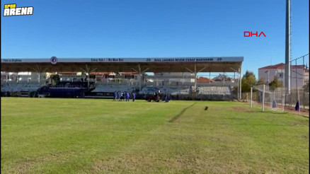 Fethiyesporun stadında Galatasaray telaşı