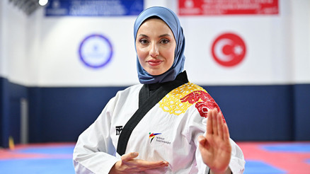 Milli tekvandocu Kübra Dağlı, 2026da dünya şampiyonu olmayı hedefliyor