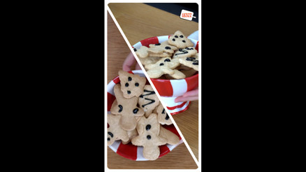 Glutensiz yılbaşı kurabiyesi