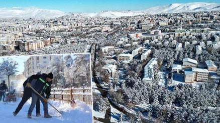 Türkiyenin en soğuk yeri, eksi 30,3 derece ile Erzurumda