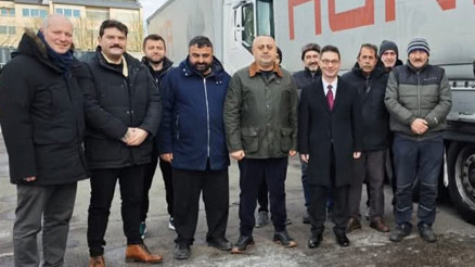 Garchingde TIR şoförleriyle buluşma