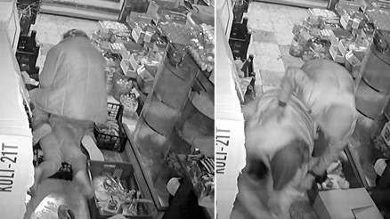 Gaziantepte markette dehşet anları 11 yaşındaki çocuğu darbedip bıçakladı