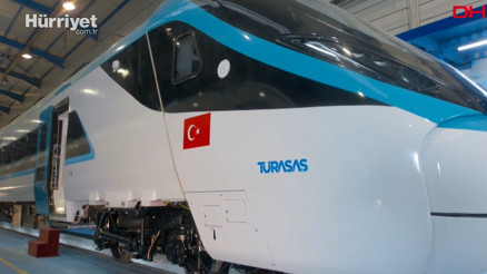 Türkiyenin ürettiği en hızlı tren İlk görüntüler geldi