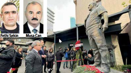 Şehit Fethi Sekin ve Musa Can için İzmir’de anma