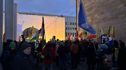 ABD’nin Venezuela saldırıları protesto edildi