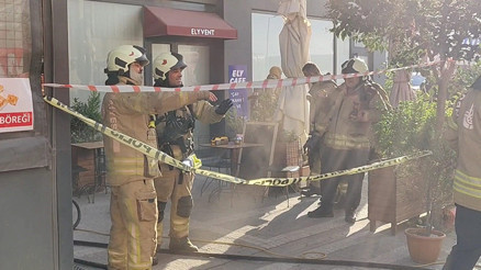 Bayrampaşa Kaymakamlığının bulunduğu binada yangın