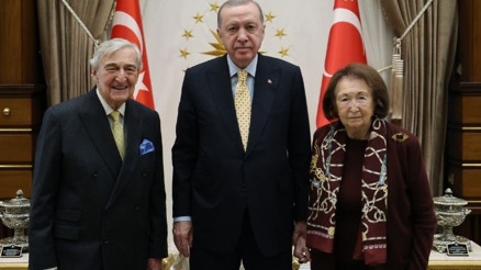 Cumhurbaşkanı Erdoğan, iş insanları Koç ve Arseli kabul etti