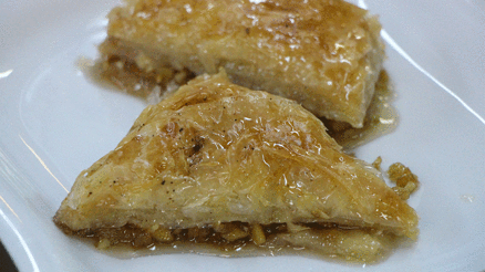 Amasyanın yeni lezzeti elmalı baklava