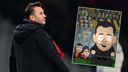 Fenerbahçeden, Galatasaraya üst üste göndermeler Okan Buruk için Kimse görmeden paylaşımı