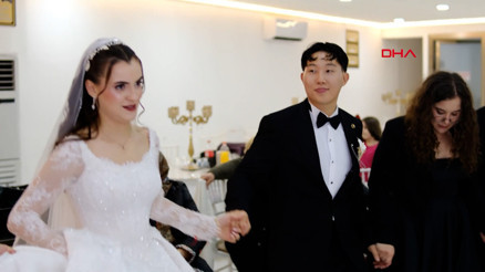 Rize’ye Güney Kore’den damat Rize’ye Güney Kore’den damat