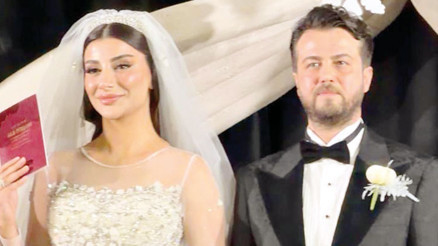 İş ve sanat dünyası düğünde buluştu