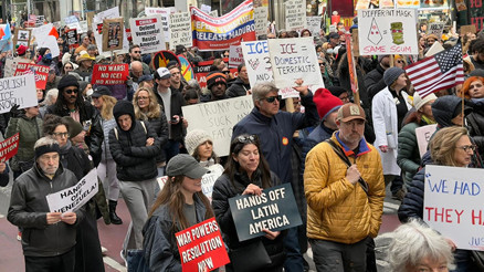 New Yorkta Trumpa karşı büyük protesto