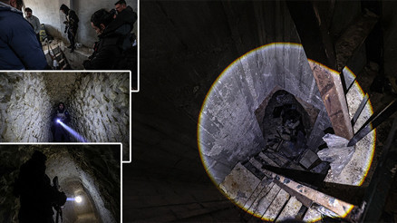 SDG’nin akılalmaz yer altı ağı deşifre edildi... İşte o görüntüler