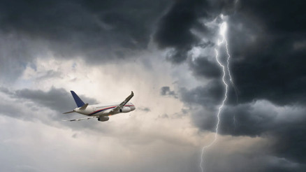 Bilim açıklıyor: Fırtınada uçak düşer mi Bilim açıklıyor: Fırtınada uçak düşer mi