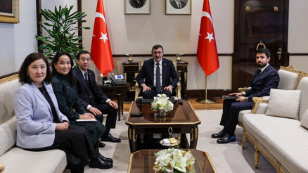 Cevdet Yılmaz, Moğolistan ve Japonyanın Ankara büyükelçilerini kabul etti