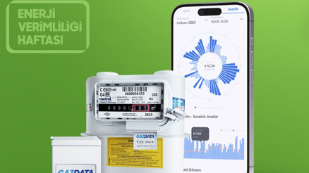 Doğal gaz tüketimine anlık takip imkânı