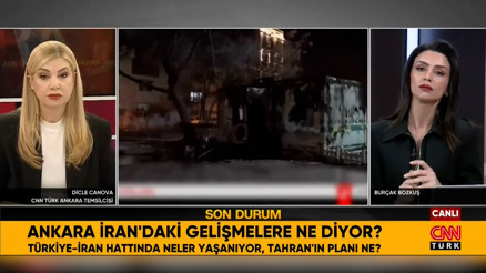 Ankara İrandaki gelişmelere ne diyor Dicle Canova, CNN TÜRKte anlattı