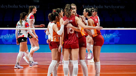 Galatasaray Daikin, CEV Kupasında Play-Offa yükseldi