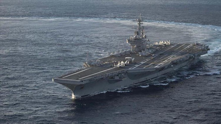 İrana müdahale kapıda mı USS Abraham Lincolne Orta Doğu talimatı
