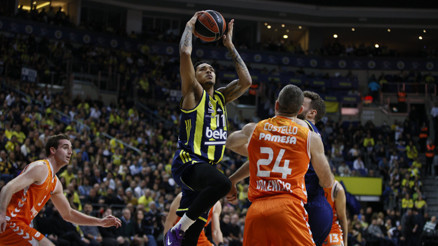 Fenerbahçe Beko 82-79 Valencia Basket (Euroleague maçı özeti)