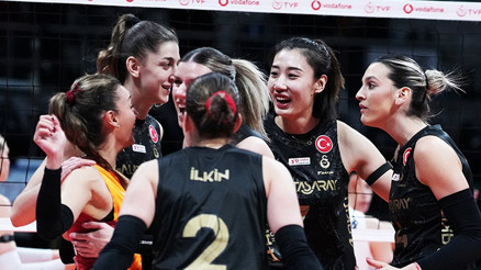 Galatasaray Daikin set vermeden kazandı