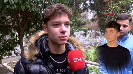 Atlas Çağlayanın mezarını arkadaşları ziyaret etti