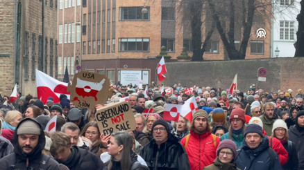 Danimarka’da, Grönland’a destek gösterisi düzenlendi