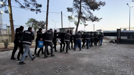 Adıyamanda organize suç örgütlerine operasyon: 14 tutuklama