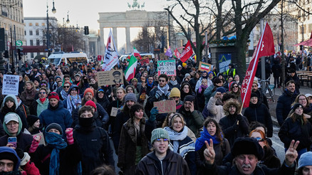 Başkentte İran rejimi karşıtı gösteri