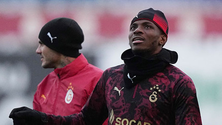 Şampiyonlar Ligi öncesi Galatasarayda Osimhen gelişmesi