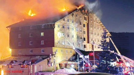 Facianın yıl dönümü Grand Kartal Otel 78 kişiye mezar oldu