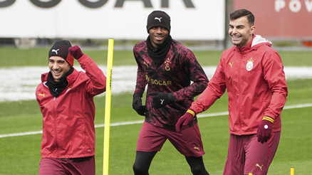 Galatasaray, Atletico Madrid maçının hazırlıklarını tamamladı