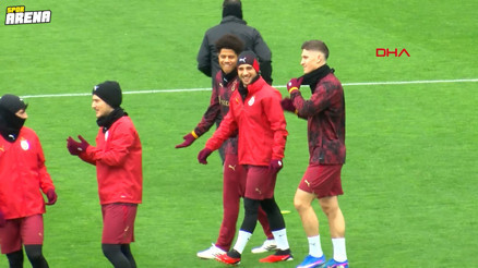 Galatasaray, Atletico Madrid maçının hazırlıklarını tamamladı