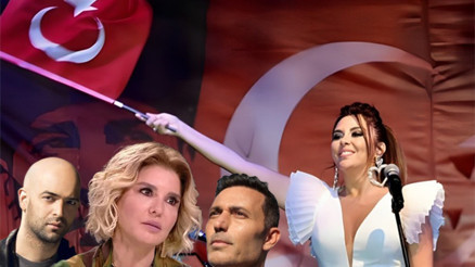 Ünlü isimlerden Türk bayrağına yapılan hain saldırıya tepki