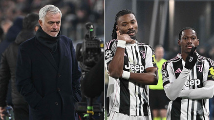 Juventus 2-0 Benfica (UEFA Şampiyonlar Ligi) Kenan Yıldız, Jose Mourinho...