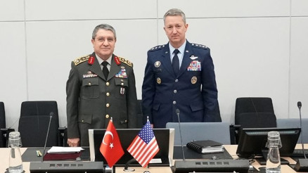 Genelkurmay Başkanı Bayraktaroğlu, ABDli mevkidaşı Caine ile görüştü