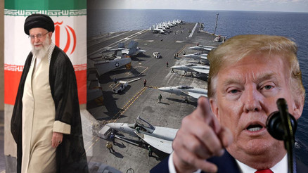 Trump donanmamız gidiyor dedi... Dünya ABDnin son hamlesini konuşuyor: İrana operasyonun ayak sesleri