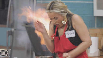 Gelinim Mutfaktada büyük tehlike... Fırın patladı, çekimlere ara verildi