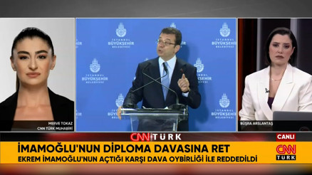 Ekrem İmamoğlunun diplomasının iptal edilmesine karşı açtığı dava reddedildi