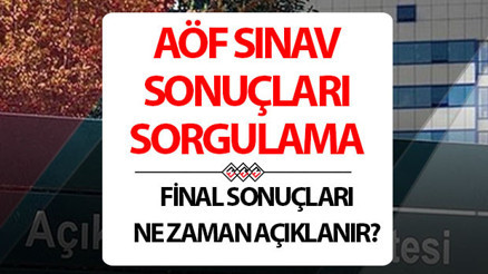 AÖF SINAV SONUÇLARI SORGULAMA EKRANI 2026 || Açıköğretim Fakültesi (AÖF) sınav sonuçları açıklandı mı, ne zaman açıklanacak AÖF final sınavı sonuçları kaç günde açıklanır Sonuç takvimi belli oldu