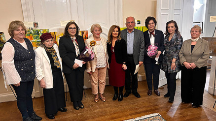 Londra’da resim sergisi ve şiir dinletisi