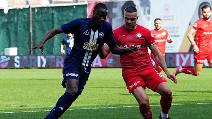 Çorum FK, Sarıyerde 2 golle kazandı